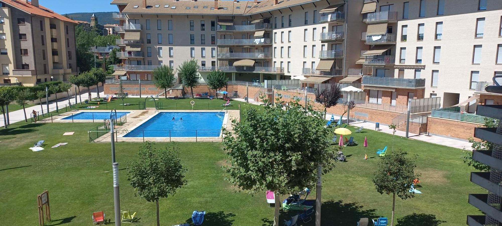 Pilartxo Jaca Apartment Exterior foto